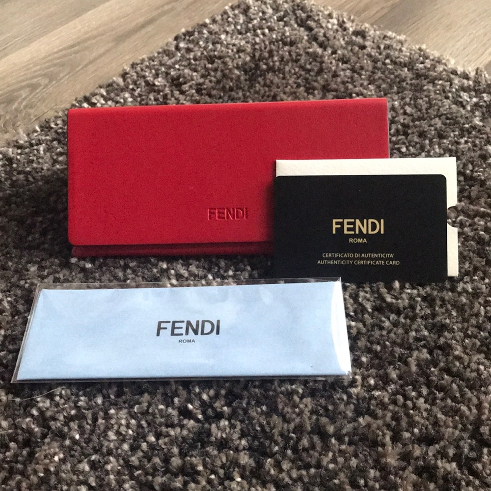 Fendi sunglass case.